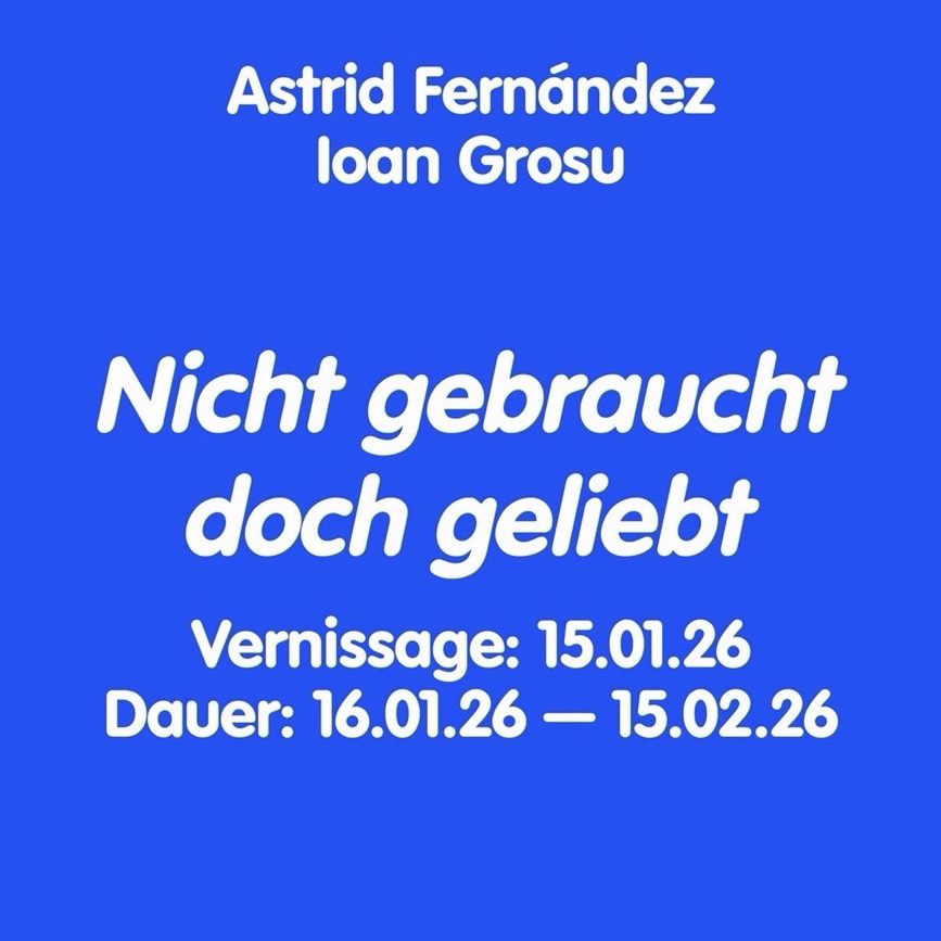 "Nicht gebraucht doch geliebt" - Vernissage